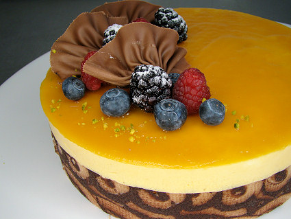 Mango Mousse Cake